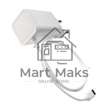 Сетевое зарядное устройство Maxvi A200Т Type-C 2А 10W, 1.2м, белый