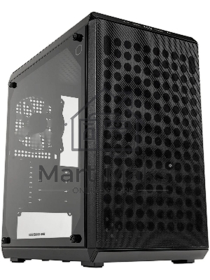 Компьютерный корпус Cooler Master MasterBox Q300L V2 черный без БП mATX 4x120мм 1x140мм 2xUSB3.0 audio bott PSU