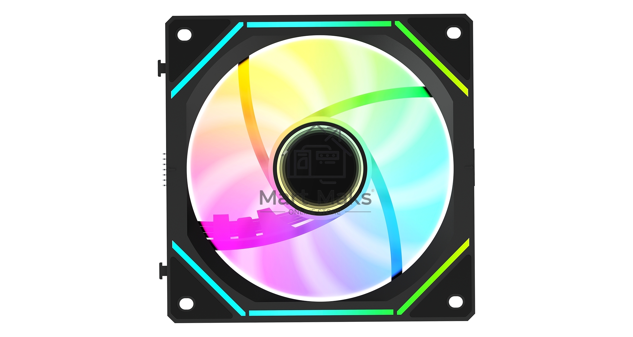 Комплект реверсных вентиляторов Gamma F12 UNI BK ARGB REVERSE BLADE 3in1