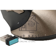 Мышь беспроводная A4Tech Fstyler FG35 золотистый/черный, 2000 dpi, радиоканал, USB, кнопки - 6