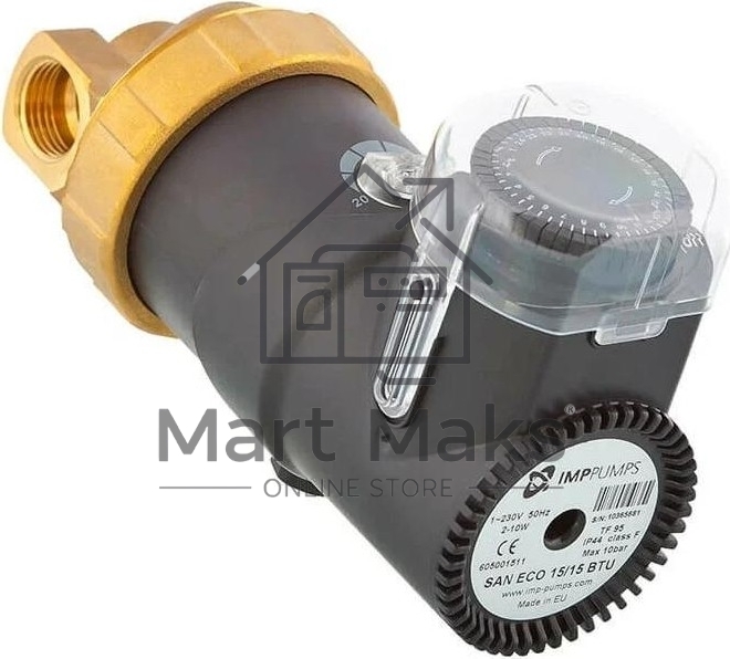 Насос циркуляционный IMP PUMPS SAN ECO PRO 15/15 BU с таймером