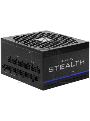 Блок питания Chieftec Stealth SPX-1000-FC (ATX 3.1, 1000W, 80 PLUS PLATINUM, Active PFC, 135mm fan, Gen5 PCIe, Full Cable Management) Retail