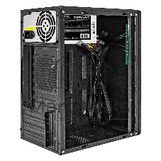 Компьютерный корпус Minitower ExeGate BAA-408-AAA400 (mATX, БП AAA400 с вент. 8см, 2хUSB, HD Audio, черный)