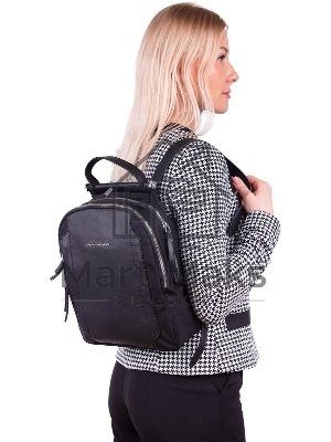 Рюкзак женский Piquadro Lyra CA5566W92T/N черный ткань/натур.кожа