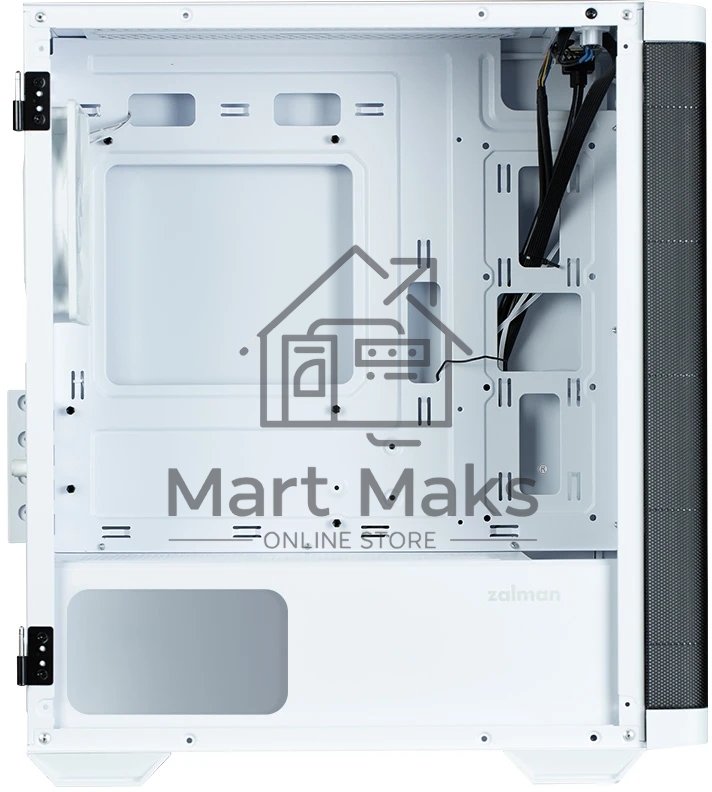 Компьютерный корпус MiniTower Zalman M4 White mATX (без блока питания) (Zalman M4 White)