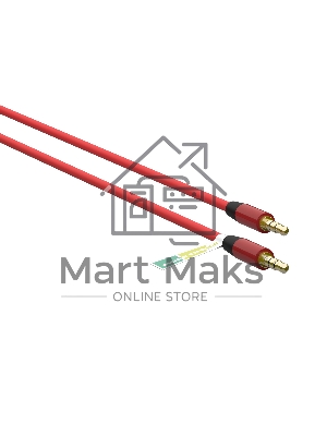 Кабель MORE CHOICE (4627151195742) 3.5мм 1.2м UK13 Red