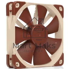 Вентилятор корпусной Noctua NF-F12 5V PWM, 120 мм, 1500 об/мин, 22.4 дБ, 4 pin PWM, без подсветки