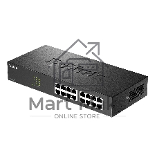 Коммутатор D-Link DES-1016D, 16×100 Мбит/с, неуправляемый