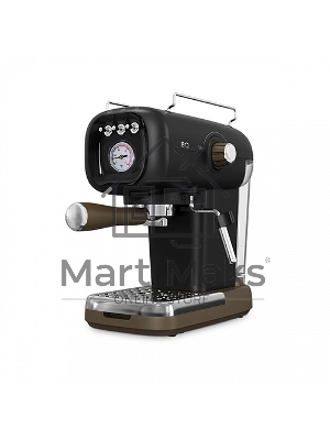 Кофеварка эспрессо BQ CM2004 черный, исп. кофе - молотый, 0.6 л, 1100 Вт, 20 бар