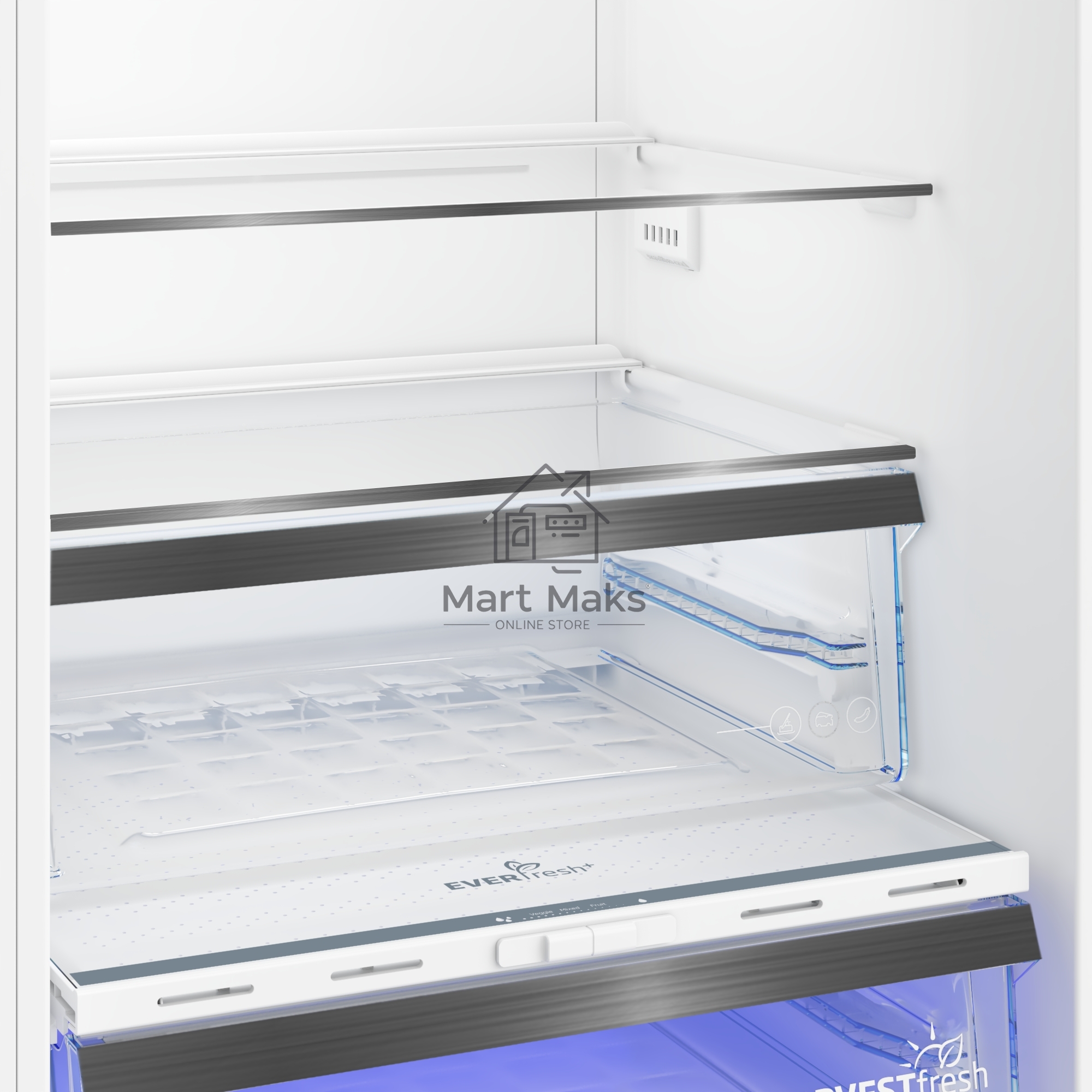 Холодильник Beko B5RCNK363ZXBR антрацит двухкамерный 220/100л морозилка снизу Total No Frost