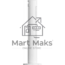 Вентилятор Xiaomi Smart Tower Fan 2 белый, напольный, 24 Вт, 4 скорости, 29 см