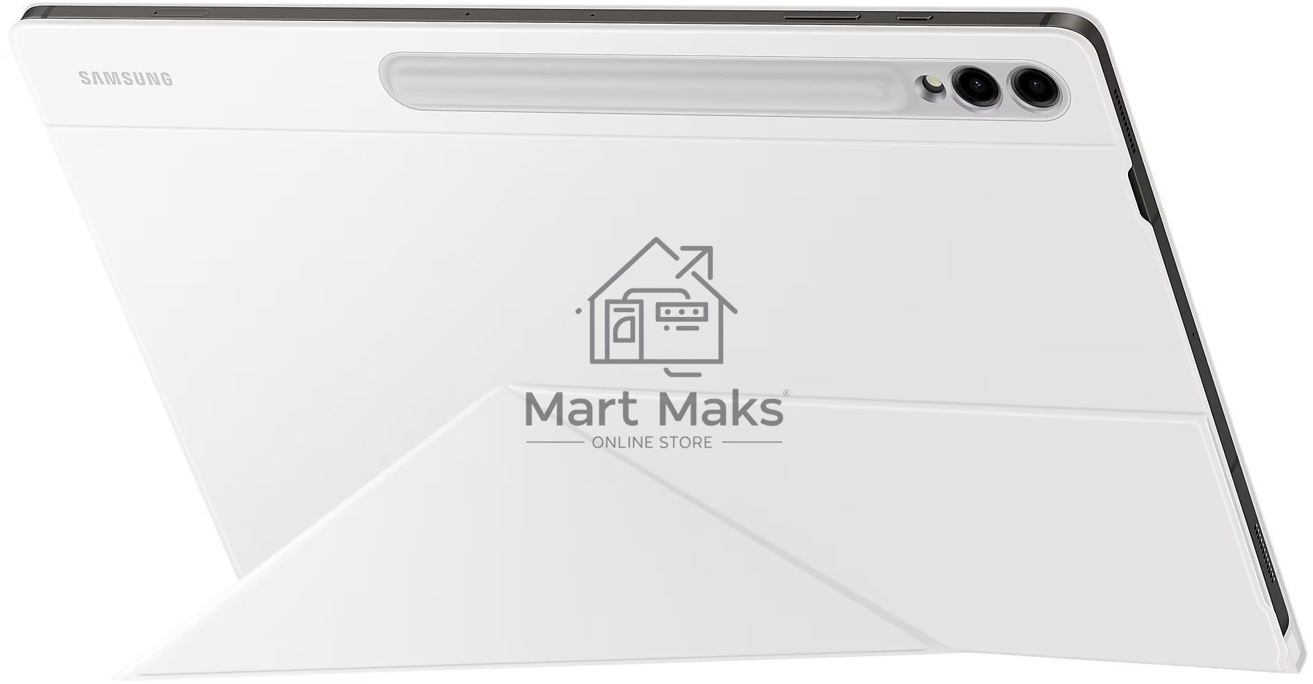 Чехол Samsung для Samsung Galaxy Tab S9 Ultra/S10 Ultra EF-BX910PWEGRU поликарбонат/полиуретан белый