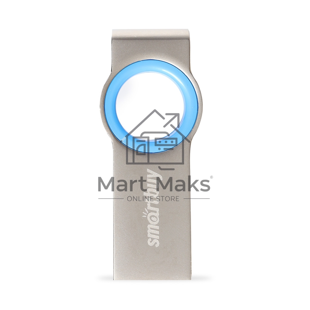 Флешка USB Smartbuy R/W (SB064GbMC2) UFD 2.0 064Gb,MC2 Metal Blue