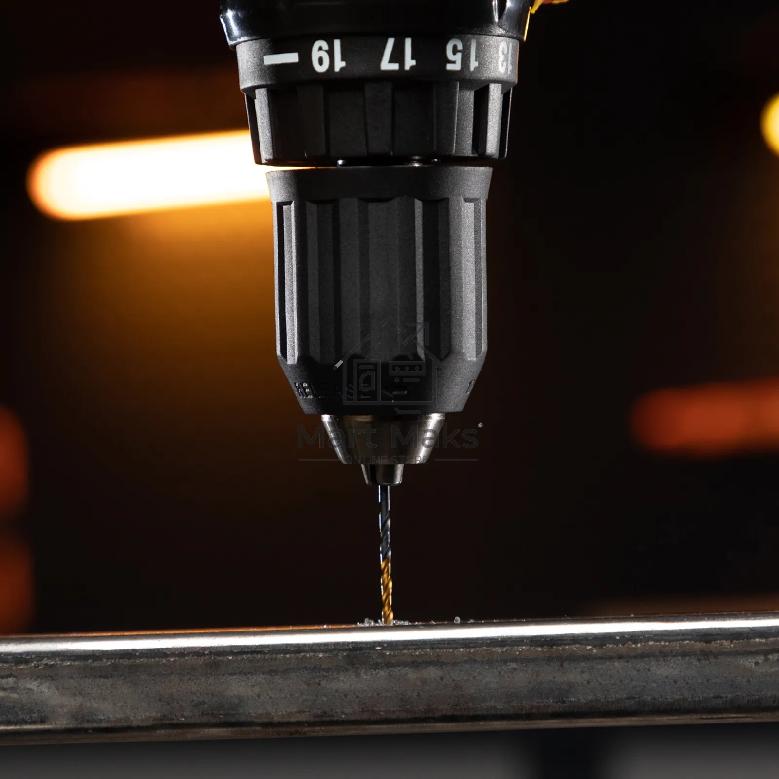 Набор сверл по металлу Denzel 1-13 мм, HSS-Tin, Golden Tip, 25 шт