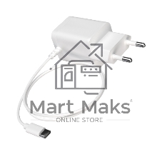 Сетевое зарядное устройство Maxvi A200Т Type-C 2А 10W, 1.2м, белый