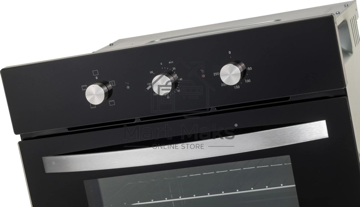 Духовой шкаф электрический Hyundai HEO 6630 BG черный, встраиваемый