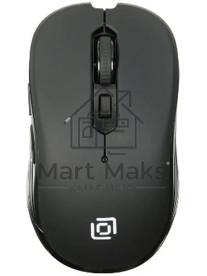 Мышь беспроводная Oklick 610MWC черный, 1600 dpi, радиоканал, USB/USB-C, кнопки - 6
