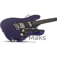Электрогитара SCHECTER MV-6 - Metallic Purple (MPUR) - фиолетовый металлик