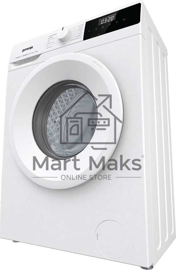Стиральная машина Gorenje W1NHPI60SCS белый, загрузка фронтальная 6 кг, 1000 об/мин., класс: А