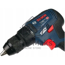 Дрель-шуруповерт Bosch GSR 18V-50 + L, Аккумуляторная, 18В, 2 АКБ, Кейс