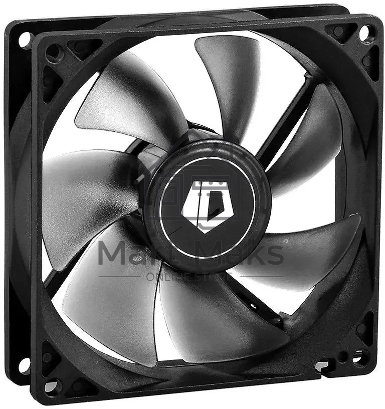 Вентилятор для корпуса ID-Cooling NO-9225-SD черный, 92 мм, 1500 об/мин, 29 дБ, 3 pin