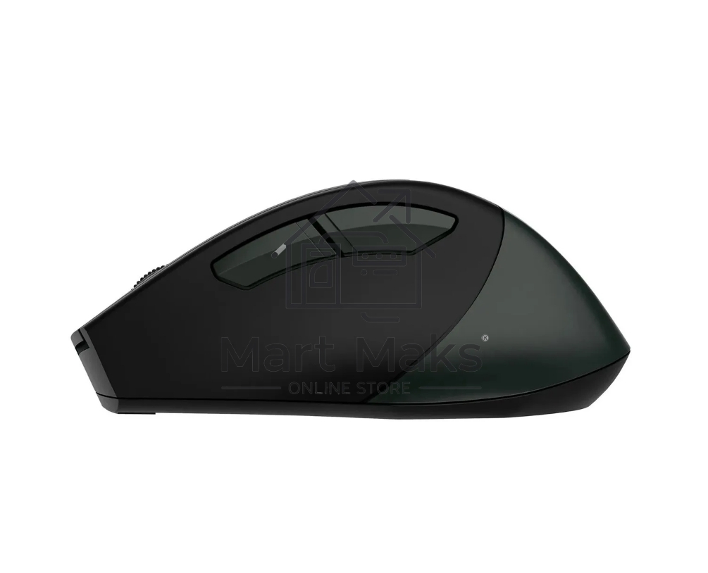 Мышь беспроводная A4Tech Fstyler FB35CS темно-зеленый/черный, 2000 dpi, радиоканал, Bluetooth, USB, кнопки - 5