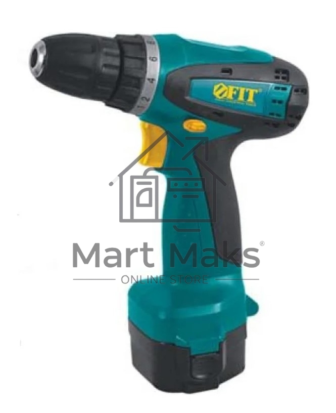 Дрель-Шуруповерт Fit CD-12K 80151, Аккумуляторная, 12В