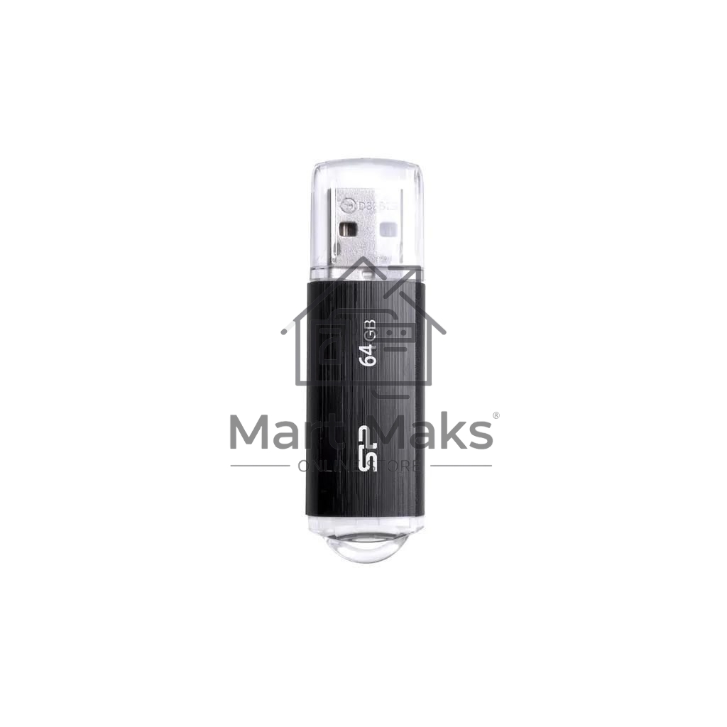 Флешка USB R/W Silicon Power R/W 64Gb Ultima U02 SP064GBUF2U02V1K USB2.0 черный