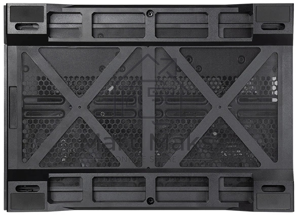 Компьютерный корпус Chieftec Visio черный без БП ATX 2x80mm 4x120mm 2x140mm 1xUSB2.0 2xUSB3.0 audio bott PSU
