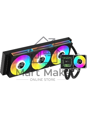 Система жидкостного охлаждения Formula V Line Cryo Wing Digi 360 BK, 360мм, LCD 2.73