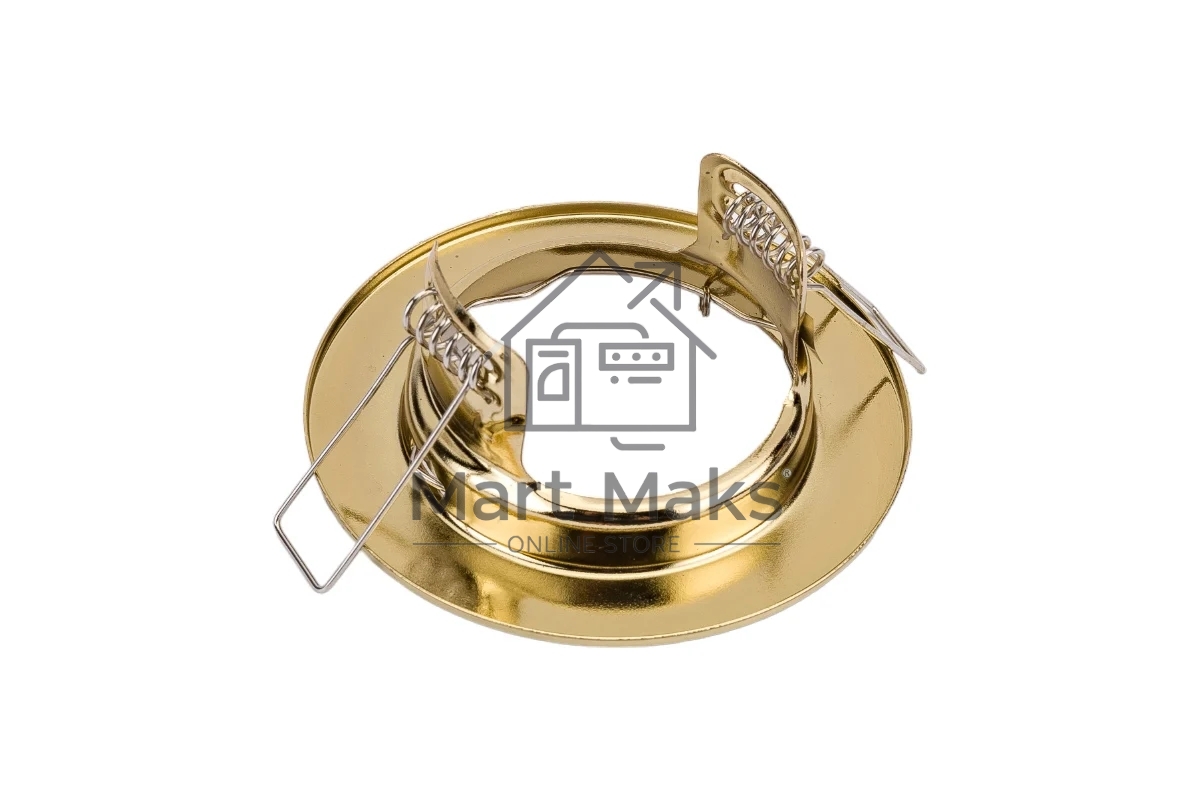 Светильник Feron ИВО-50w 12в G5.3 золото