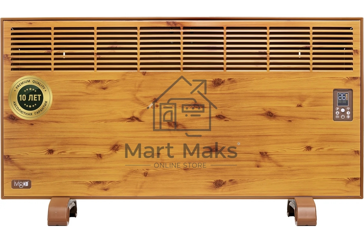 Электрический конвектор iVigo EPK4590P20 2000 Вт Дерево, WI-FI