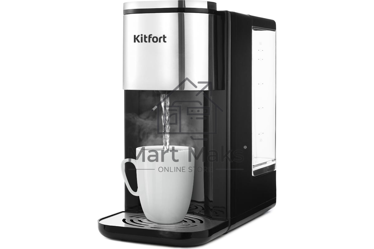 Термопот Kitfort КТ-2503 2.2л. 2600Вт черный/серебристый