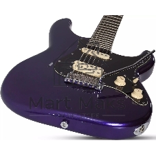 Электрогитара SCHECTER MV-6 - Metallic Purple (MPUR) - фиолетовый металлик
