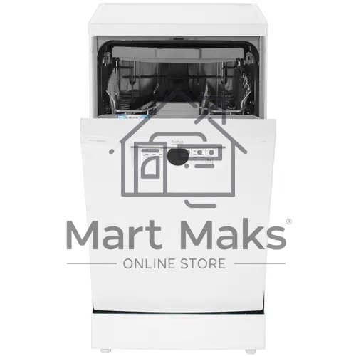 Посудомоечная машина Beko BDFS26120WQ, белая, 44.8 см, 11 компл., 46 дБ, класс A