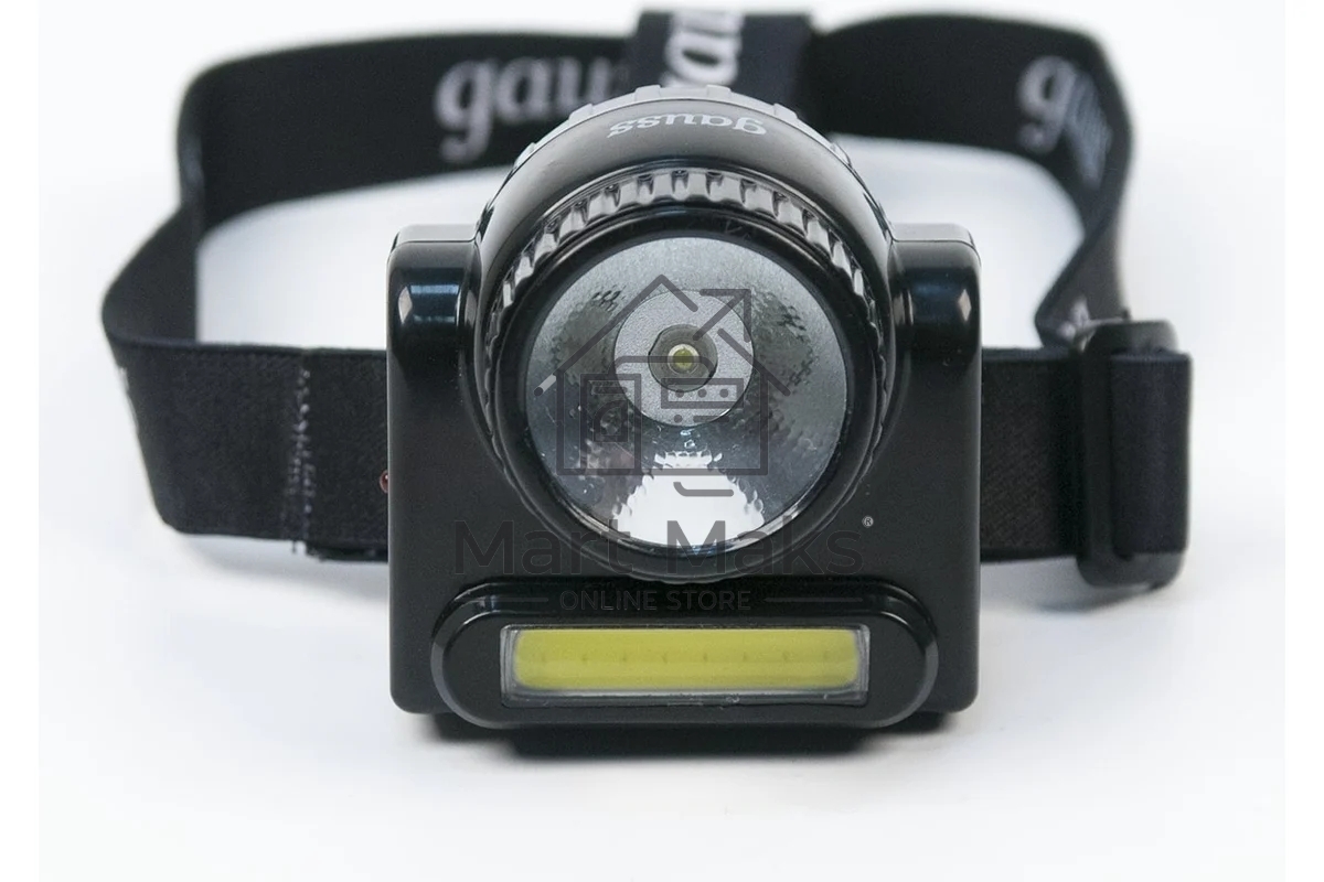 Фонарь налобный GAUSS GFL309 черный