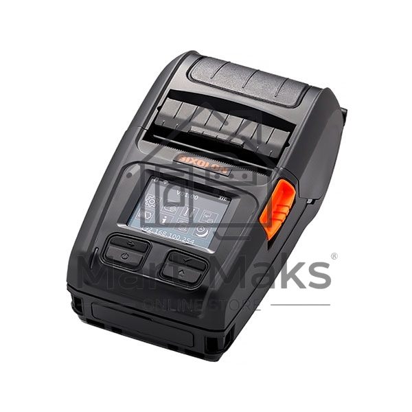 Принтер этикеток мобильный Bixolon XM7-20WDaK, 203 dpi, 152 мм/сек, RS232 (COM, Serial), USB, Wi-Fi, черный