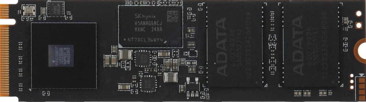 Накопитель SSD ADATA XPG BLADE S70, 4Tb, PCIe 4.0 x4, M.2 2280, NVMe, R/W 7400/6600, с радиатором
