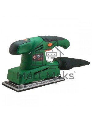 Машинка шлифовальная плоская (вибрационная) КАЛИБР МПШ-300Р 300Вт 115х230мм рег.об. пылеотсос.