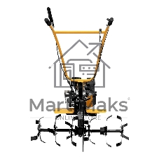 Мотоблок Denzel DPT-170SB, 7 л.с., ремен.сцеп, фрез 3х4, ШОМ, без колес, передачи 2В/1Н