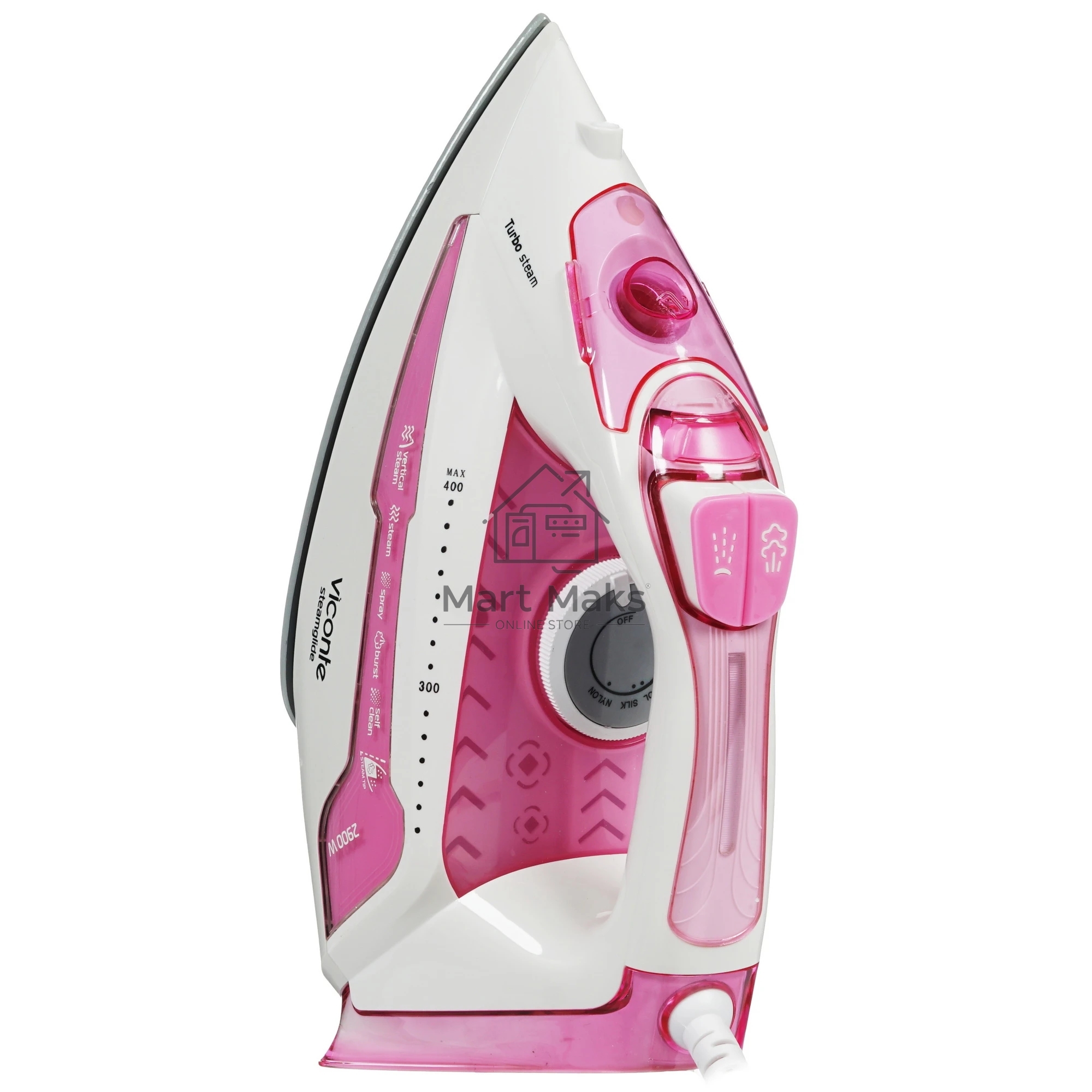 Утюг Viconte VC-436 розовый