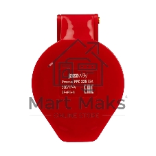 Розетка переносная PPC 225 3P+PE+N 32А 380В IP44 Jazzway