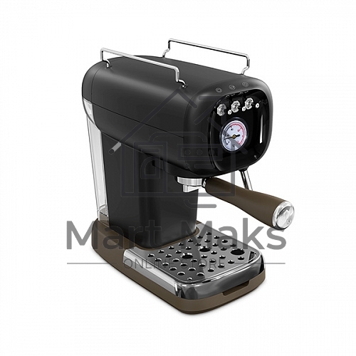 Кофеварка эспрессо BQ CM2004 черный, исп. кофе - молотый, 0.6 л, 1100 Вт, 20 Бар.