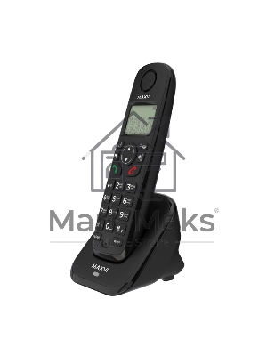 Радиотелефон Dect Maxvi GA-01 черный