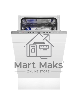 Встраиваемая посудомоечная машина HOMSAIR DW44L-2, серебристый, 44.8 см, 9 компл., 49 дБ, класс A++