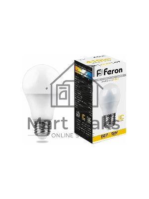 Лампа светодиодная Feron LB-38 5W 230V E27 2700K G45
