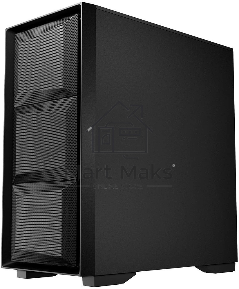 Компьютерный корпус Deepcool MATREXX 50 MESH 4FS без БП, боковое окно (закаленное стекло), 3xColor LED 120мм ветилятора спереди, 1xColor LED 120мм ветилятор сзади, черный, ATX