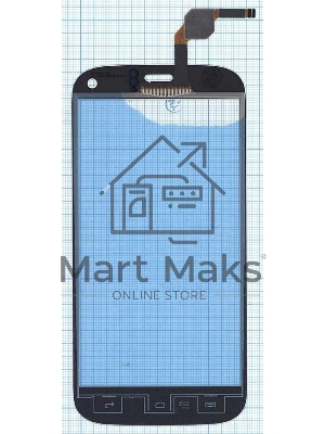 Сенсорное стекло (тачскрин) для Explay Dream, белое