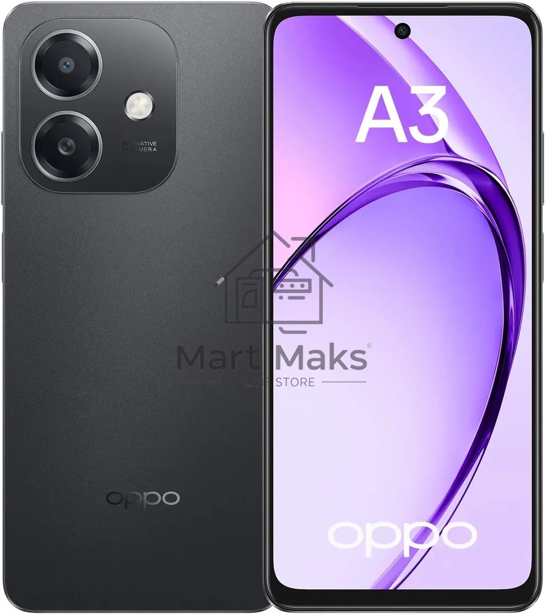 Смартфон Oppo A3, 6/256Gb, черный