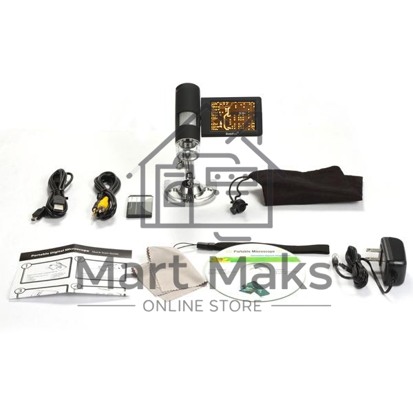 Микроскоп Levenhuk DTX 500 Mobi цифровой цифровой дисплей/монитор ПК 20-500х черный